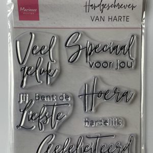 HANDGESCHREVEN - VAN HARTE A6
