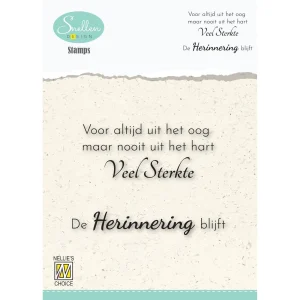 CONDOLEANCE TEKSTEN NR. 3 VEEL STERKTE