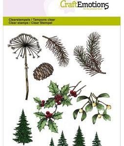 A6 - KERST BOMEN TAKKEN CHRISTMAS NATURE